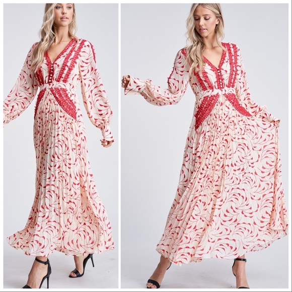 Camila Long Sleeve Maxi Dress - Picture 6 of 8